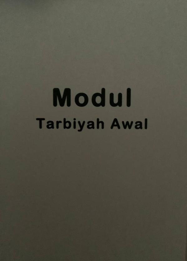 Modul Tarbiyah awal